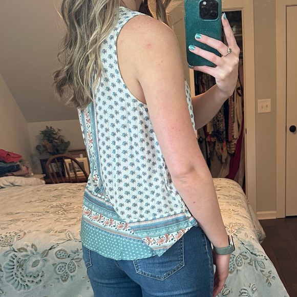Hem & Thred patterned tank - Picture 4 of 10